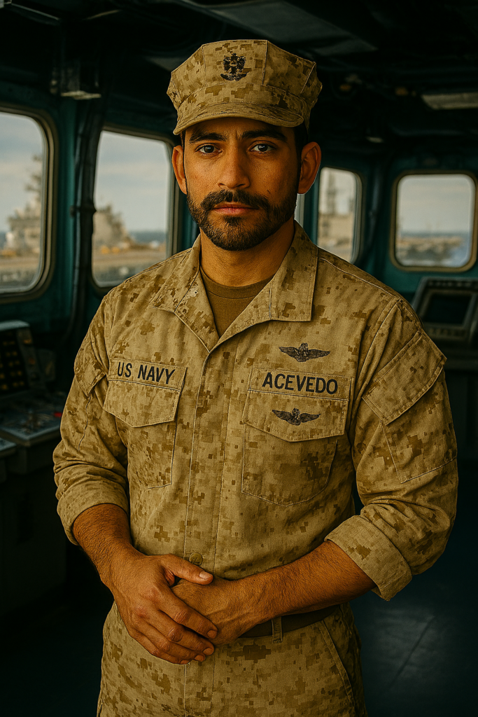 israel acevedo duty uniform